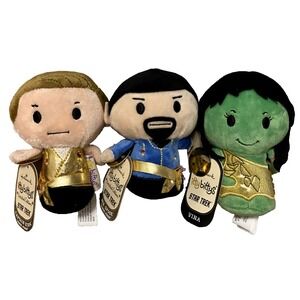 CAPTAIN KIRK MR. SPOCK VINA Itty Bittys Star Trek Limited Edition Plush NWT‎